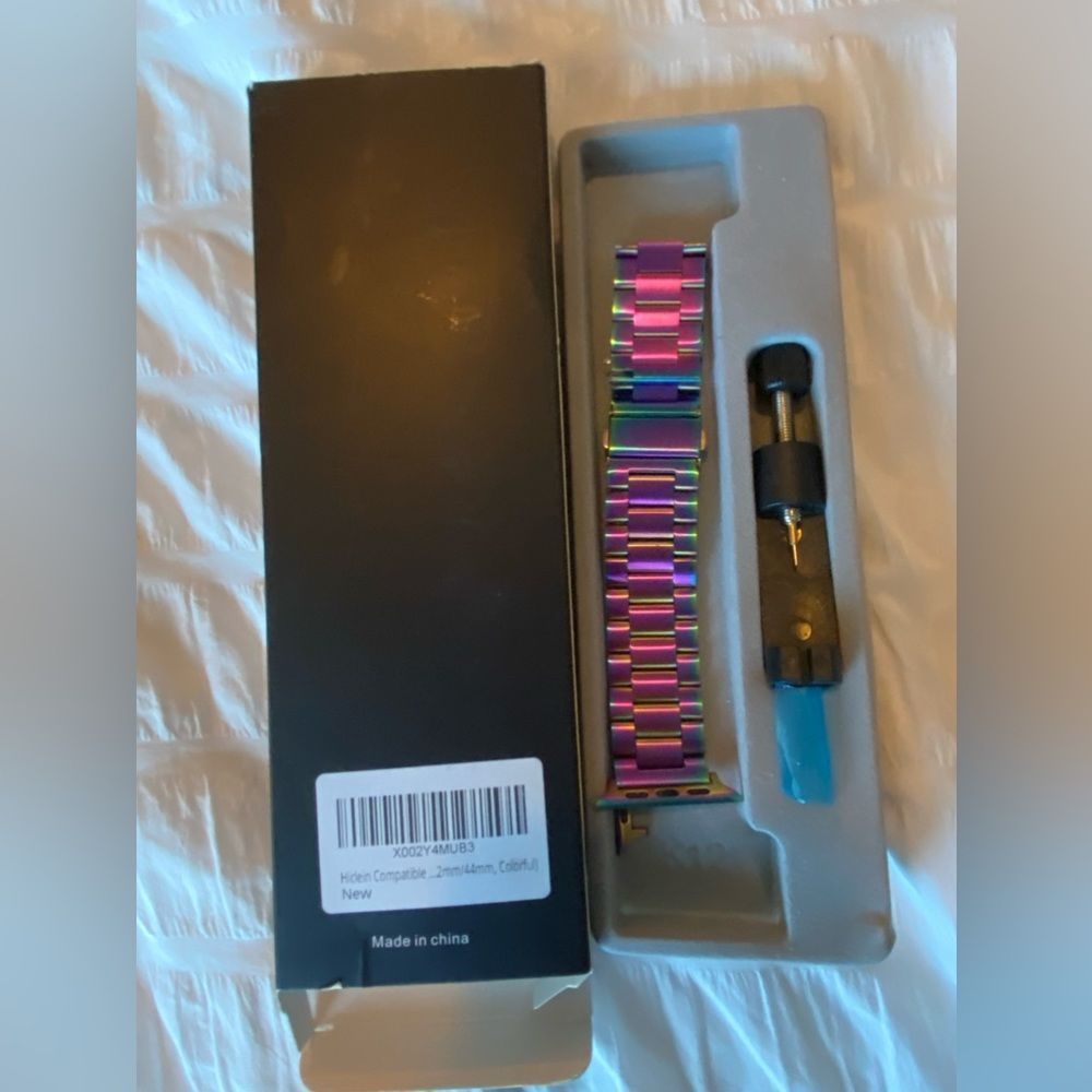 2mm/44mm colorful apple wristband